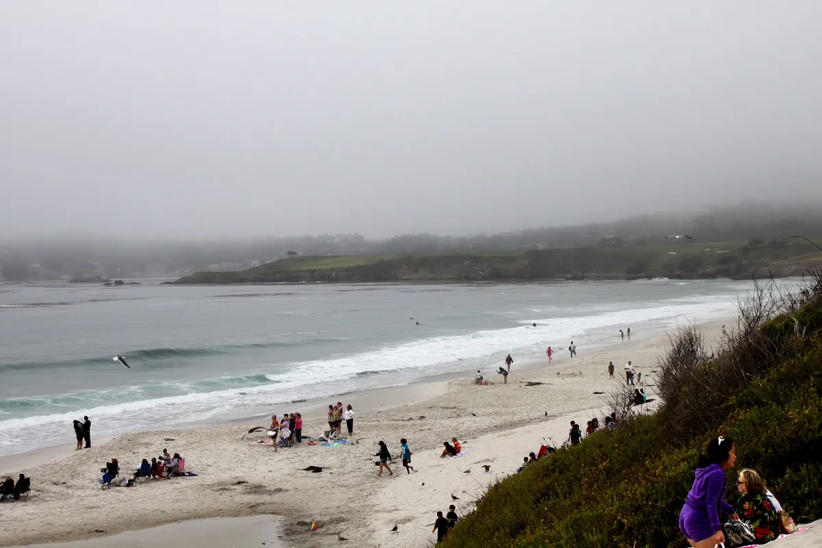 Carmel Beach in Carmel-by-the-Sea, California