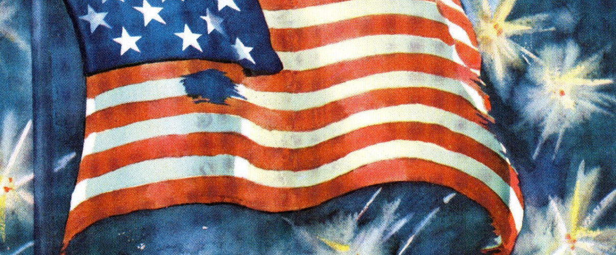The original Star-Spangled Banner flag that inspired Francis Scott Key
