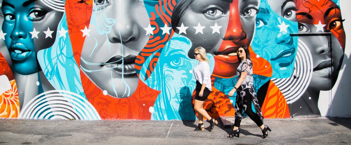 Wynwood walls miami street art Vibrant, colorful murals in Miami's Wynwood Art District