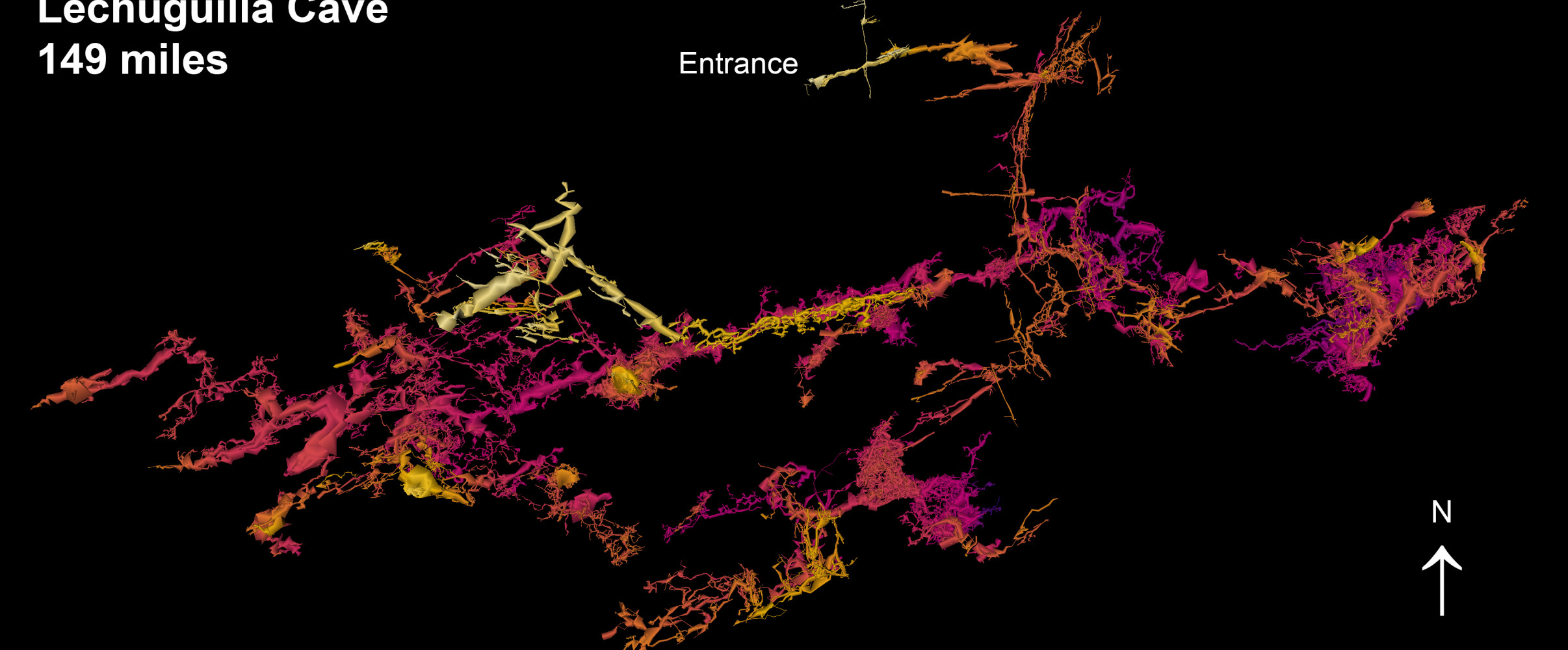 Lechuguilla Cave Stunning crystal formations in Lechuguilla Cave, one of America's deepest cave systems