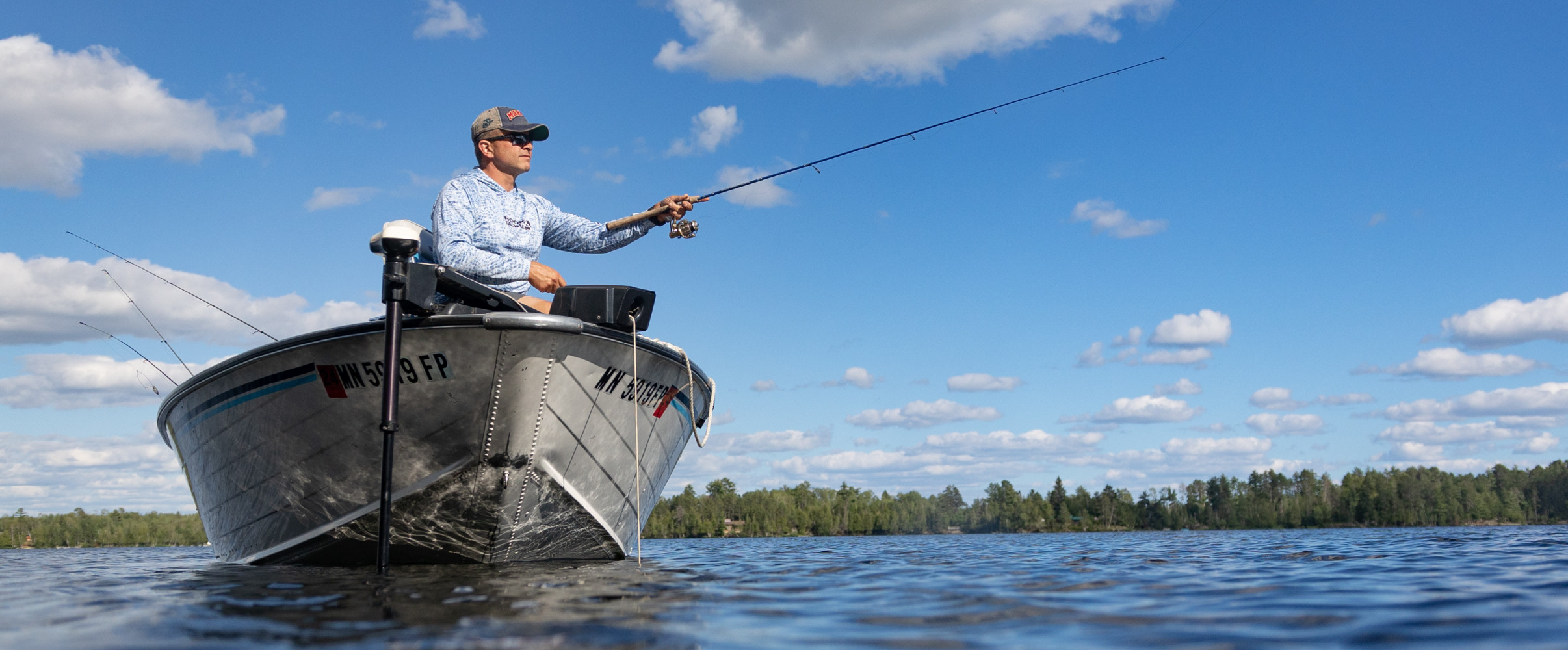 Minnesota lakes Aerial view of Minnesota's numerous interconnected lakes surrounded by forests