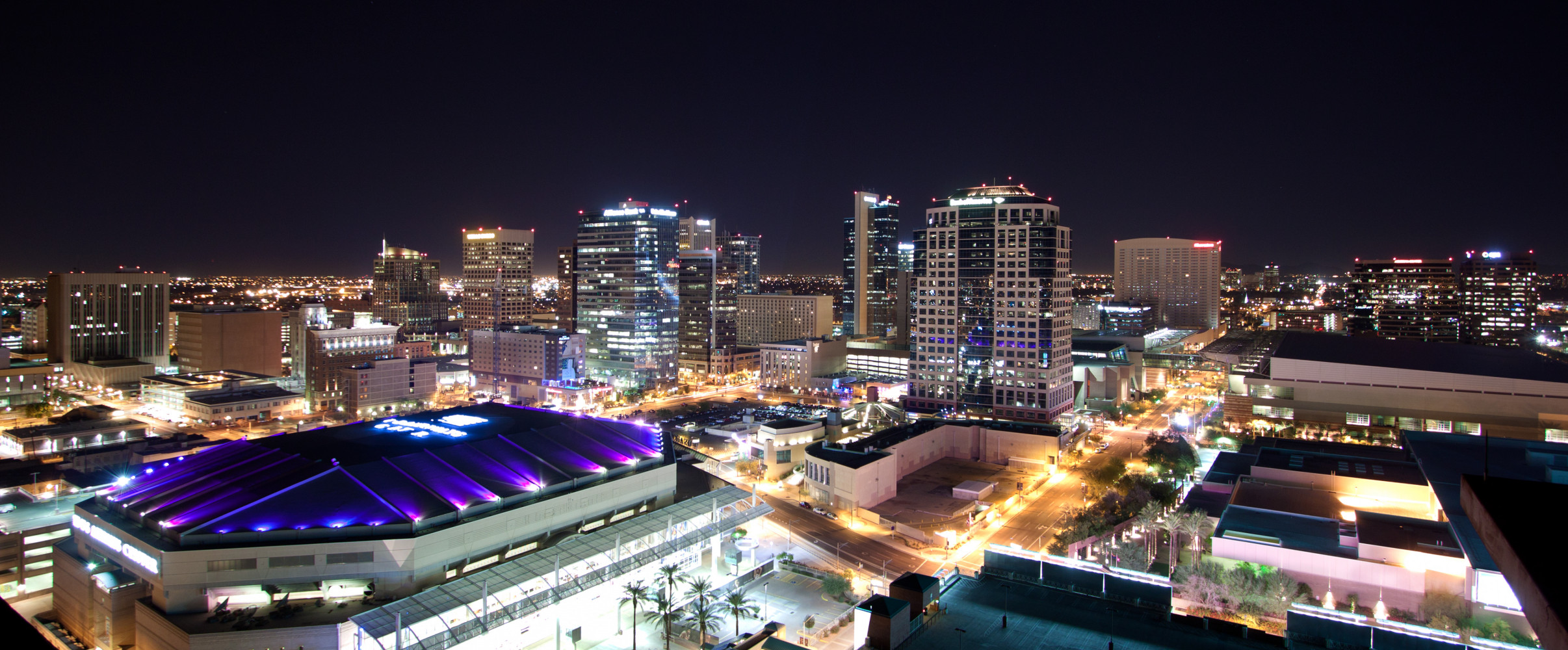 Skyline of Phoenix, Arizona, the largest state capital in the USA
