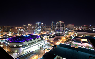 Skyline of Phoenix, Arizona, the largest state capital in the USA