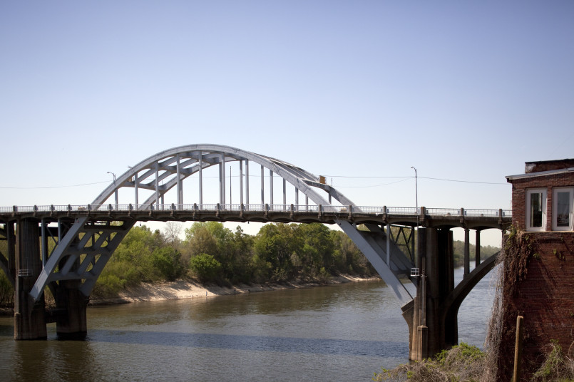 Edmund Pettus Bridge Selma Alabama The historic Edmund Pettus Bridge in Selma, Alabama, site of the Bloody Sunday civil rights march in 1965
