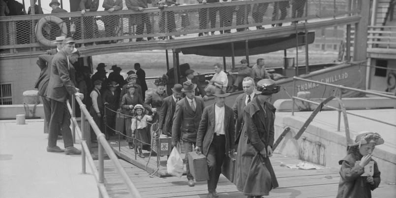 ellis island immigration station historic photo The Fascinating Story of Ellis Island: America's Historic Immigration Gateway
