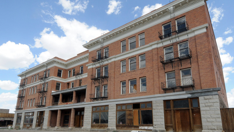 Goldfield nevada historic buildings Historic buildings along main street in Goldfield, Nevada ghost town