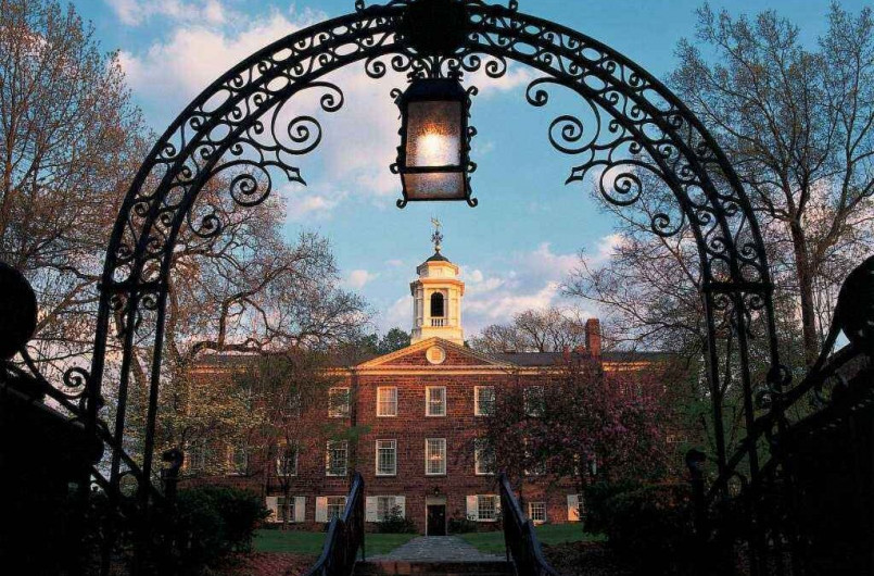 Historic Old Queens Building at Rutgers University, built in 1809
