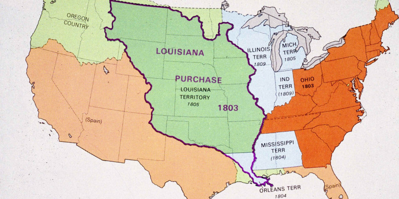 Louisiana Purchase historical map How the Louisiana Purchase Transformed America: 7 Ways It Doubled US Territory