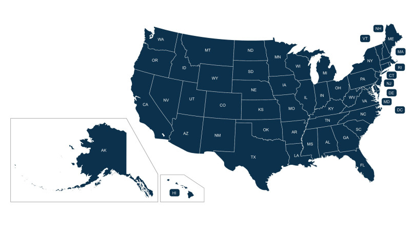 unusual state borders map 10 States With the Strangest Shaped Borders and How They Got Them
