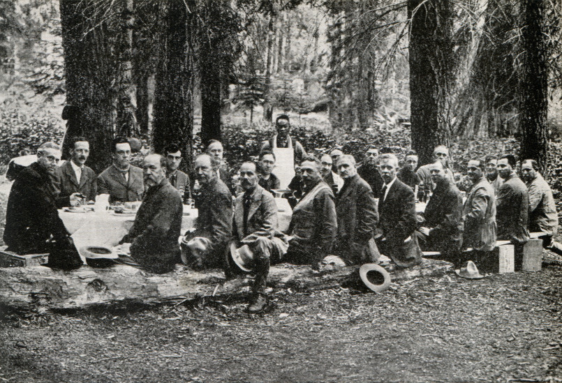 Stephen Mather, first director of the National Park Service, in ranger uniform