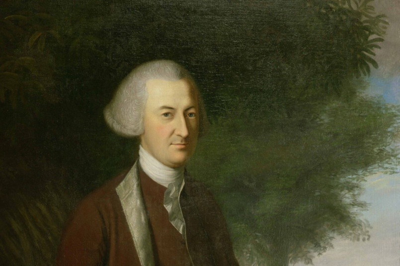 Portrait of John Dickinson, key Delaware figure in Constitutional ratification