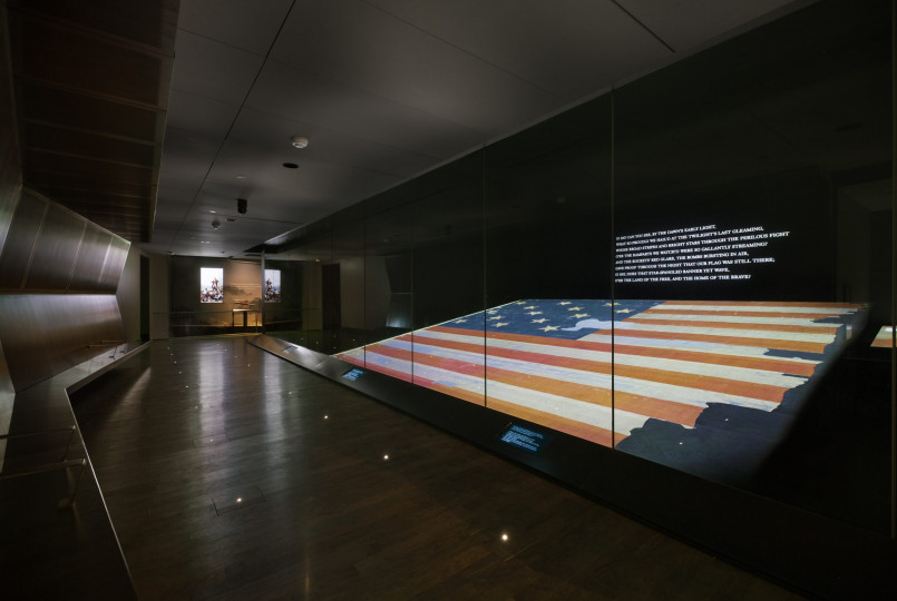 Star Spangled Banner flag Smithsonian The original Star-Spangled Banner flag on display at the National Museum of American History