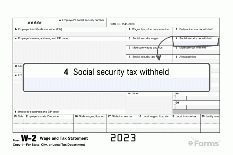 IRS tax forms with Social Security benefit statement