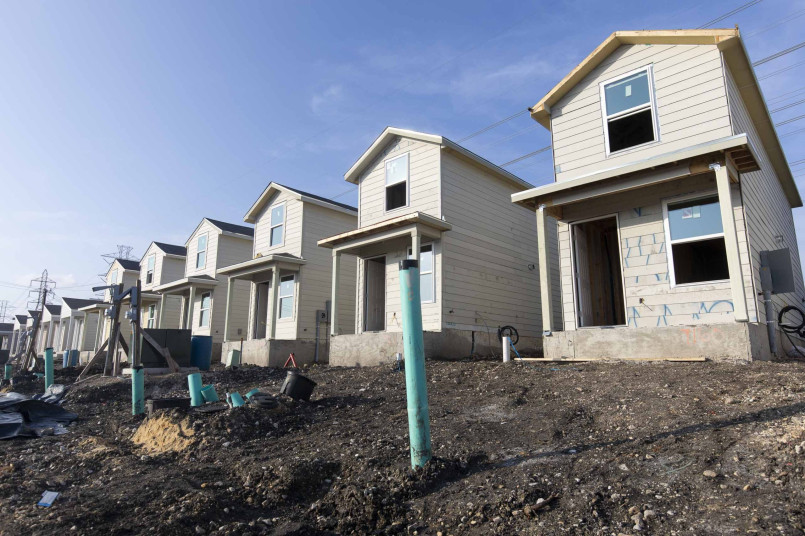 Texas suburban homes development Modern suburban homes in Texas