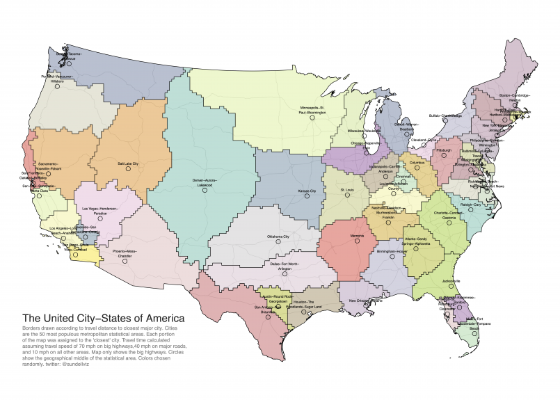 US state borders map 12 Fascinating Reasons Why US States Have Straight Borders
